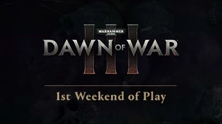 Инфографика первой недели Warhammer 40.000: Dawn of War 3