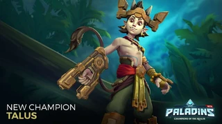 Представлен новый герой Paladins — Талус