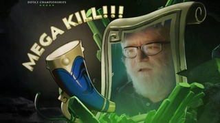 Комментатор от Гейба Ньюэлла в DOTA 2: «Ты убил больше двух, но меньше четырех героев» 