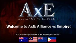 Состоялся пробный запуск глобальной версии AxE (Alliance X Empire)