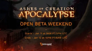 Начались первые бета-выходные Ashes of Creation Apocalypse